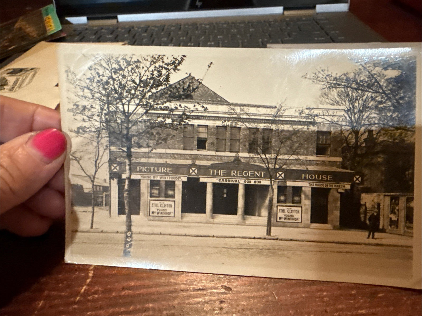 Real Photo The Regent Cinema Liverpool Road Crosby  England UK
