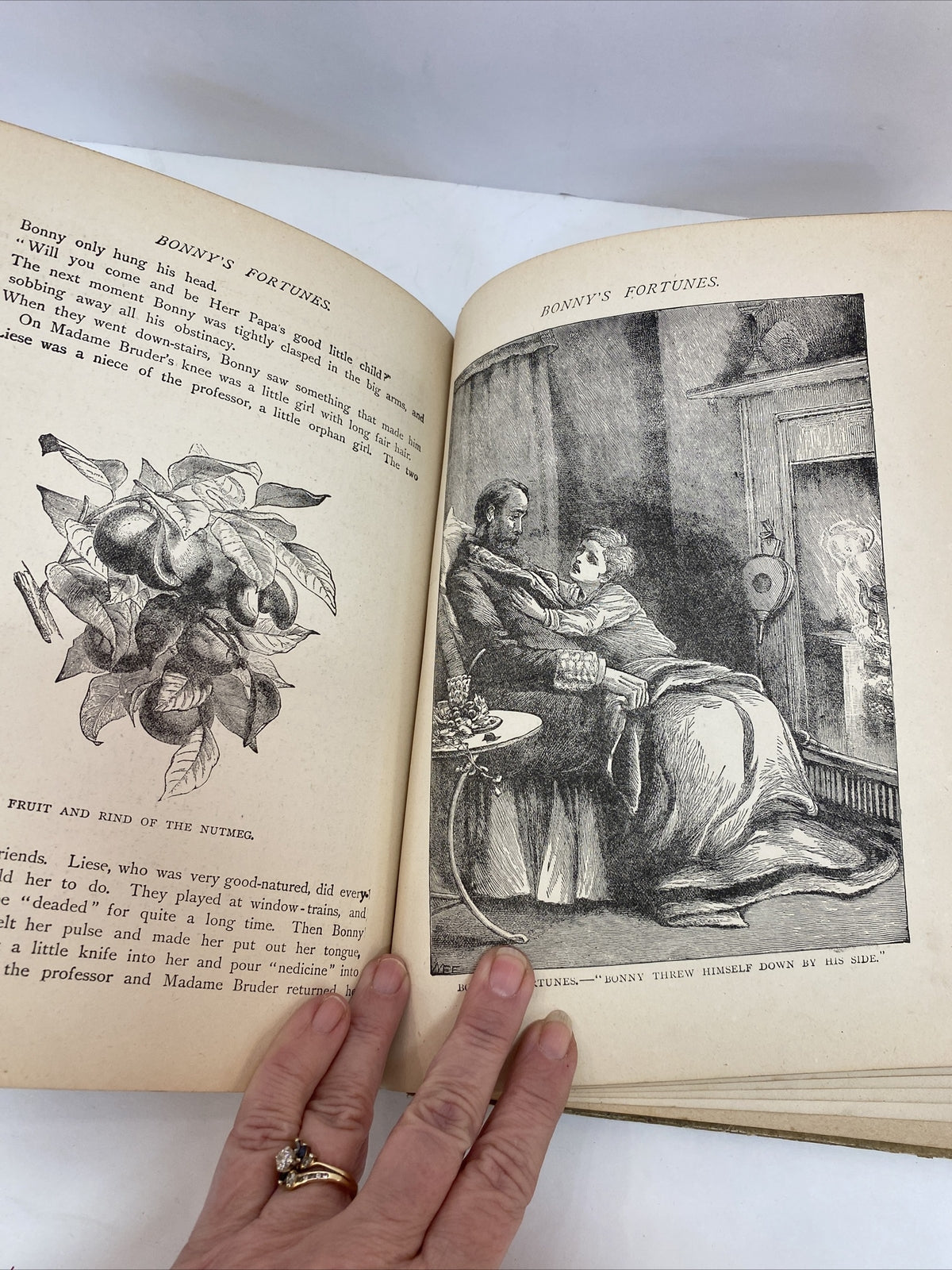 Rare 1890's Vintage Happy Darlings Childrens Book DeWolfe Fiske & Co Boston