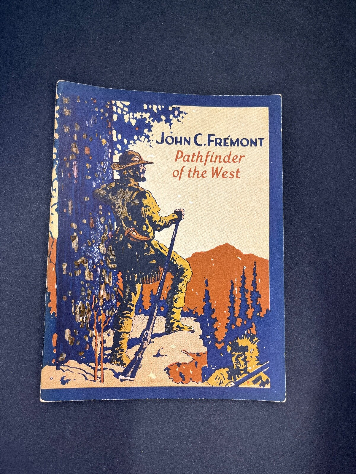 Vintage "John C. Fremont" John Hancock Life Insurance Ad Book