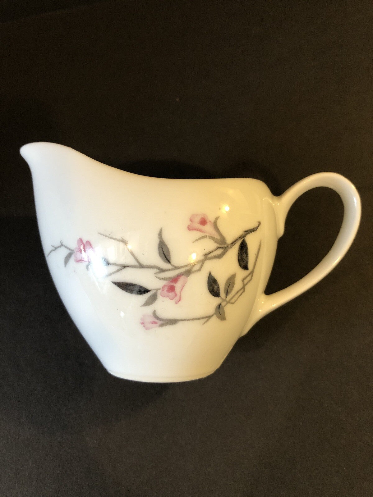 Cherry Blossom #1067 Fine China Creamer and Sugar Bowl Japan Dishware