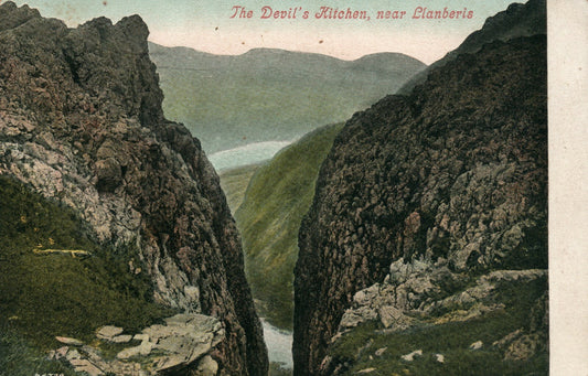 The Devils Kitchen Near Llanberis New York NY Postcard