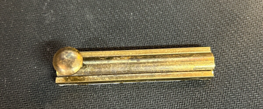 Old vintage brass Door Latch BOLT  3"
