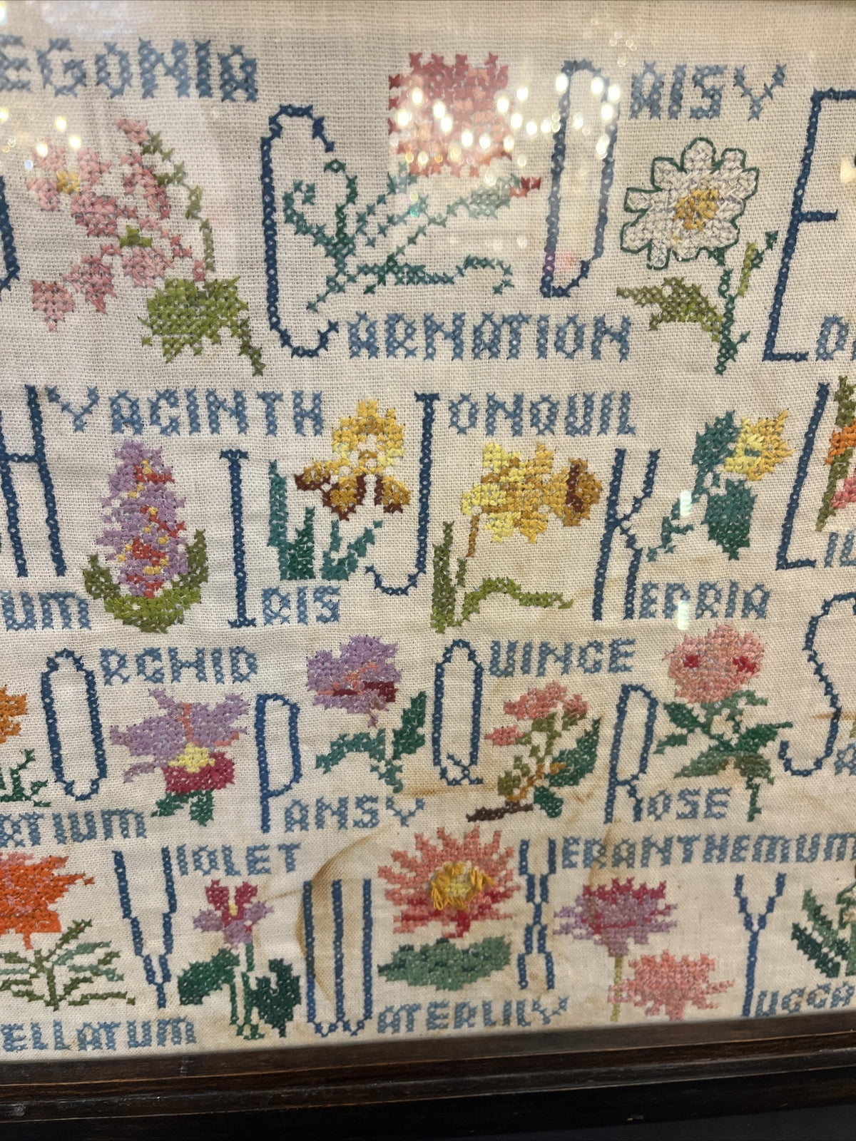 Antique Gorgeous English Sampler Sara Weston Aged 11 Dated 1810