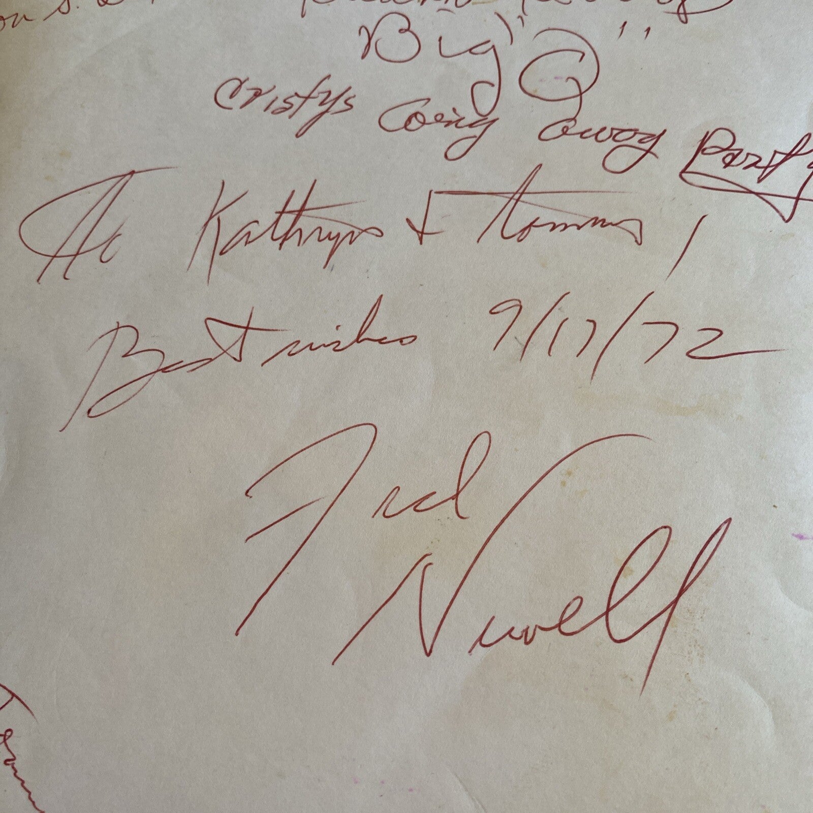 Hollywood Movie Star Cristy lane AUTOGRAPHED INK Real PHOTO 8 x 10 Multiple