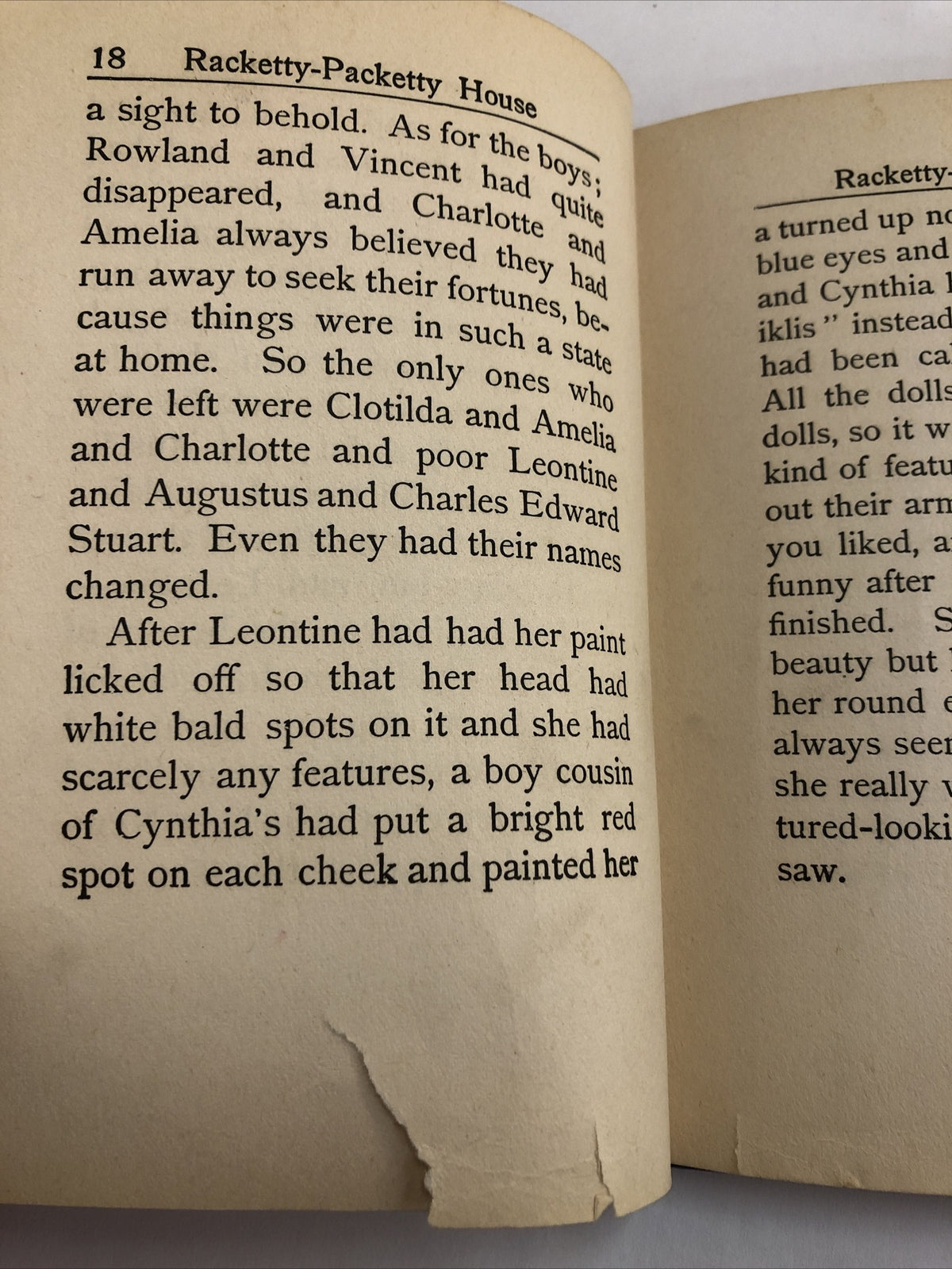1906 Racketty Packetty House Frances Hodgson Burnett Book