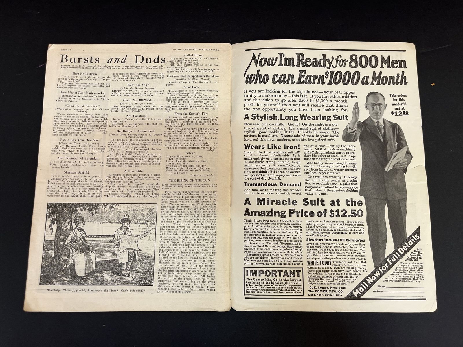 Americn Legion Weekly May 1, 1925 Vol. 7 No. 18