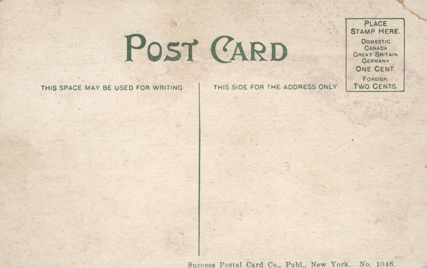 Ellis Island Water View NYC New York Postcard