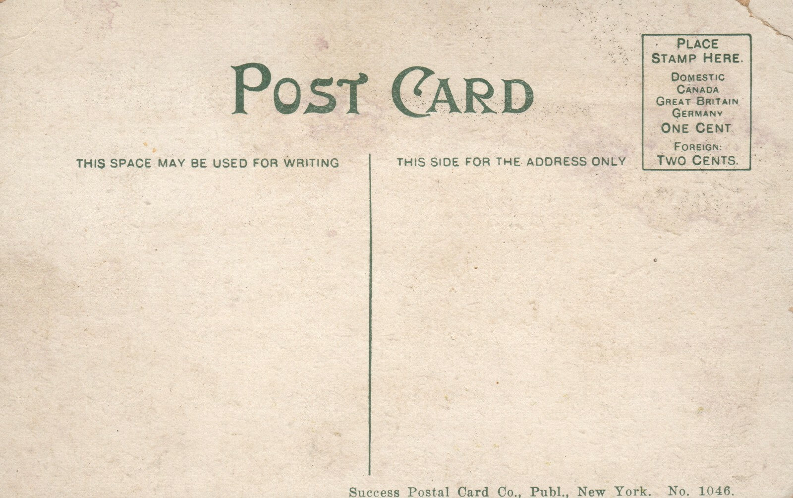 Ellis Island Water View NYC New York Postcard