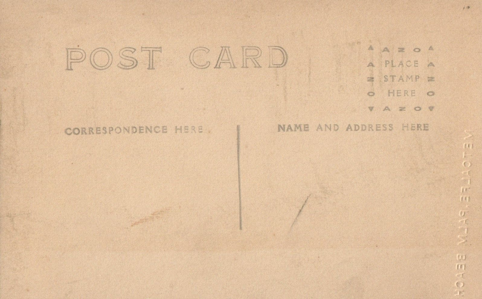 RPPC Man Riding Bicycle in Palm Beach Florida FLA FL Postcard