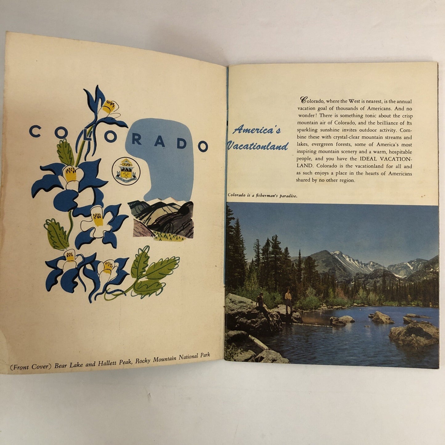 2 Colorado CO Tourist Guides Map Booklets Union Pacific Railroad & Dept of Hwy