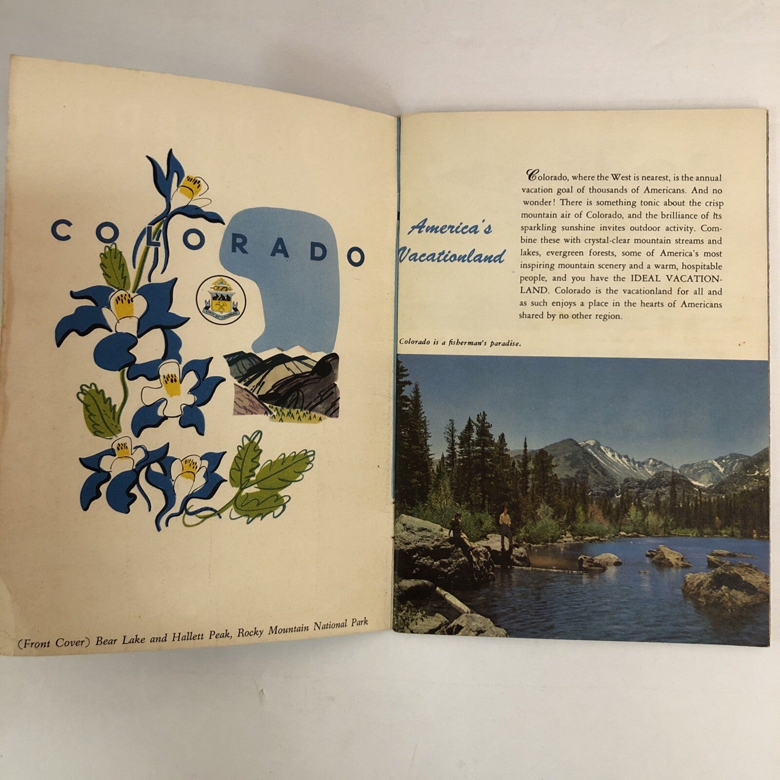 2 Colorado CO Tourist Guides Map Booklets Union Pacific Railroad & Dept of Hwy