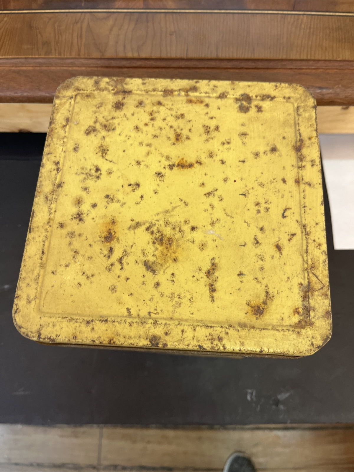 Vintage Monsanto Chemical Plastic 25 Pound Tin Vanillin Monsantofff