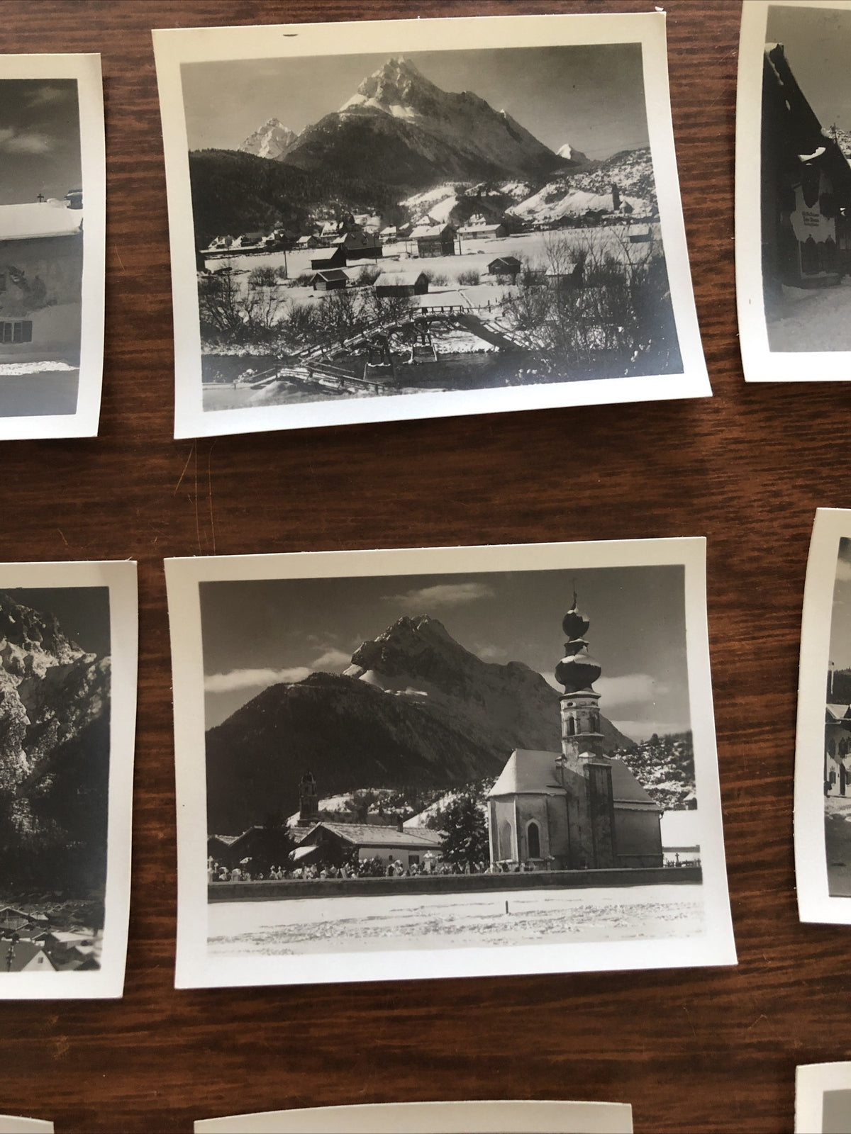 Lot of 12 Real Photos Mittenwald Karwendel Leutaschklamm Gorge Germany Austria