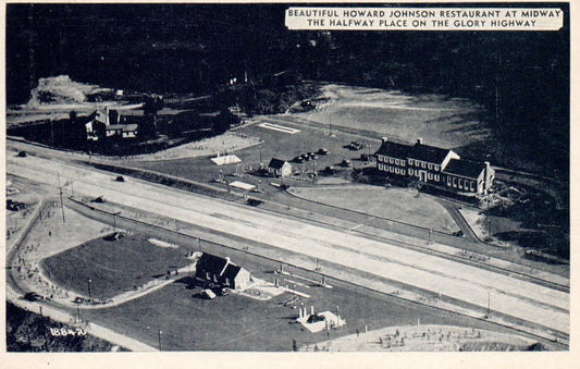 Beautiful Howard Johnson Restaurant on Glory Highway Pennsylvania PA Postcard