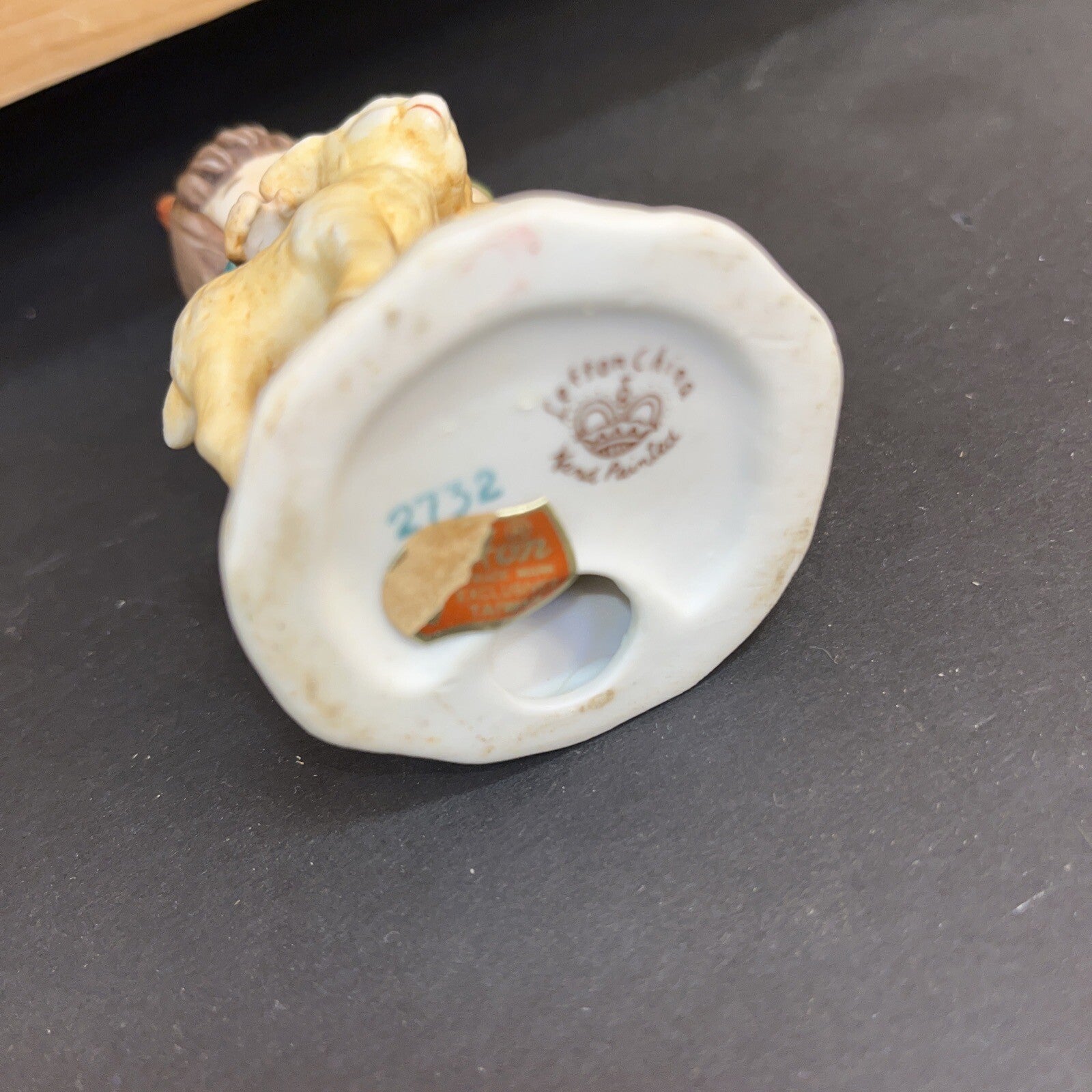 Vintage Lefton China Mary Had A Little Lamb Porcelain Figurine 2732