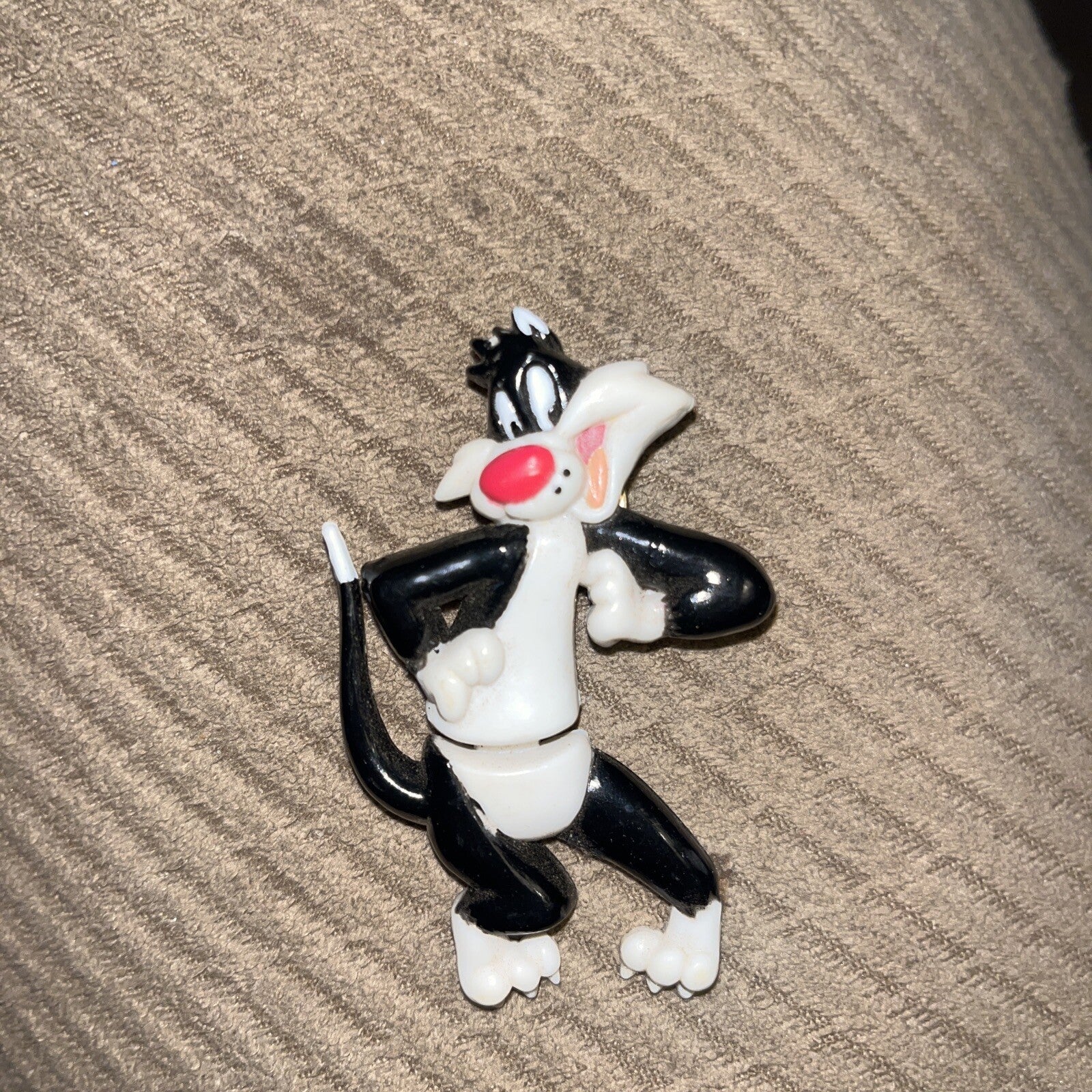 Vintage Lot SYLVESTER Pinback Hat Pins Cartoon Cat Looney Tunes Tweety