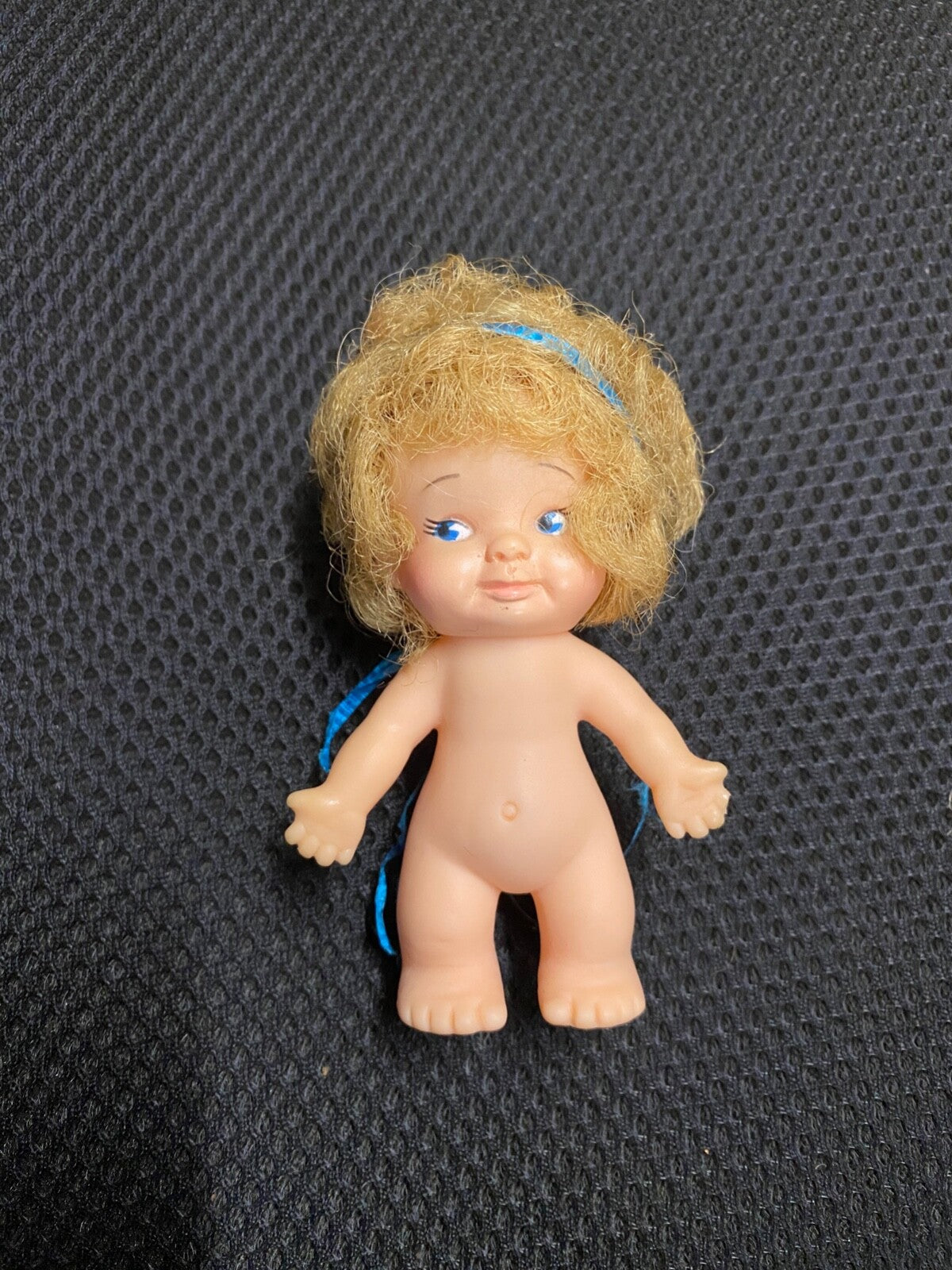 Vintage 1965 Pee Wee Doll U.D. Co Inc. W/ Blue Dress Shoes & Socks