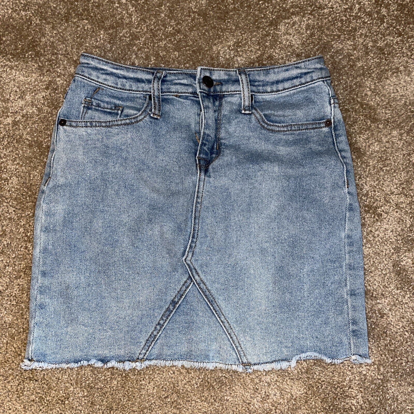 Lot of Denim Jean Skirts Old Navy Mossimo Wild Fable Size 0/ 25 Cute! Jean Skirt