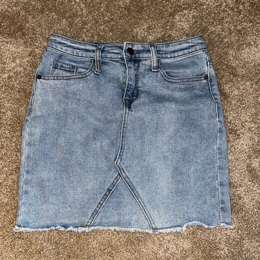 Lot of Denim Jean Skirts Old Navy Mossimo Wild Fable Size 0/ 25 Cute! Jean Skirt