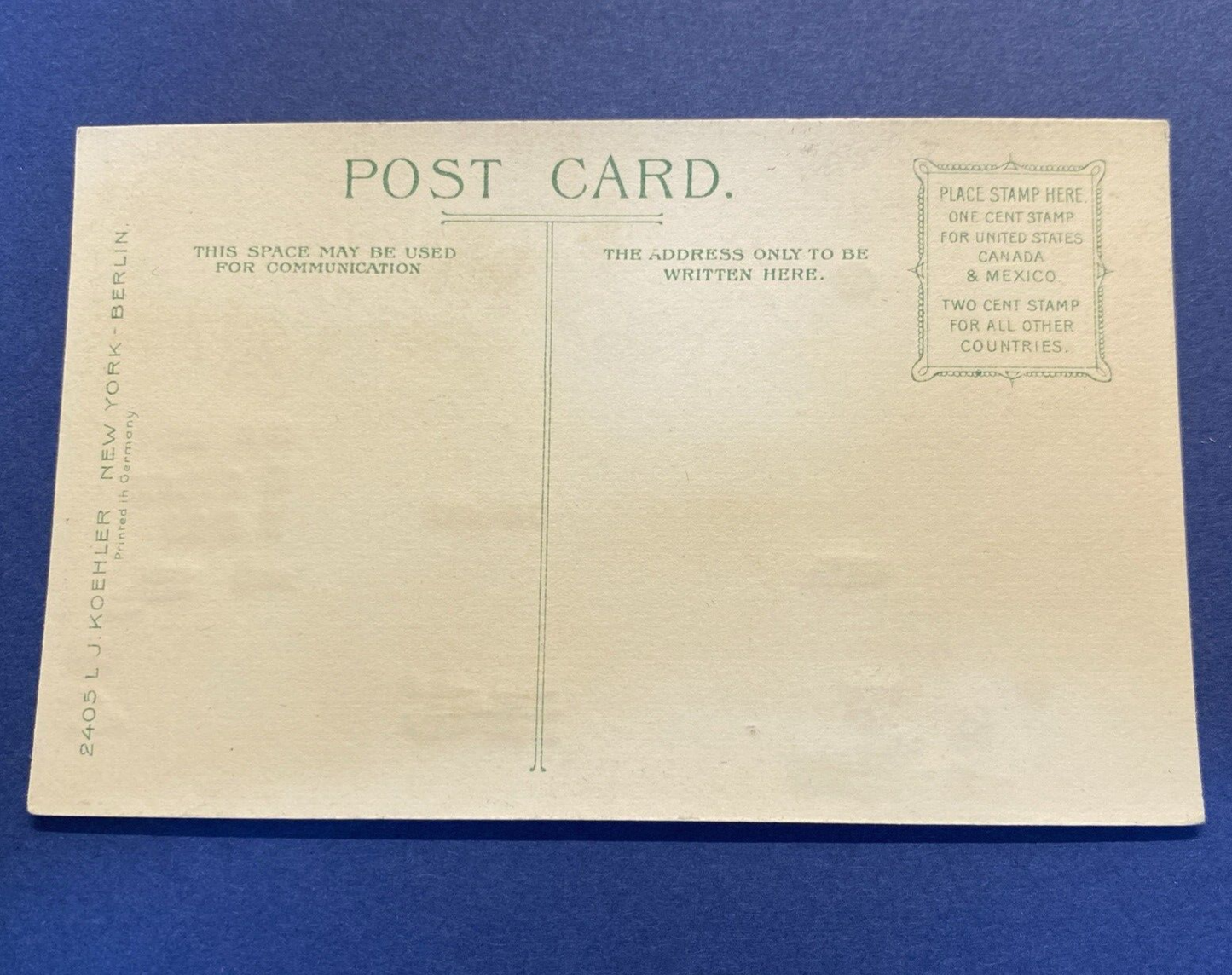 HTL Hold to the Light Garfield Park Chicago Illinois IL Boating Vintage Postcard