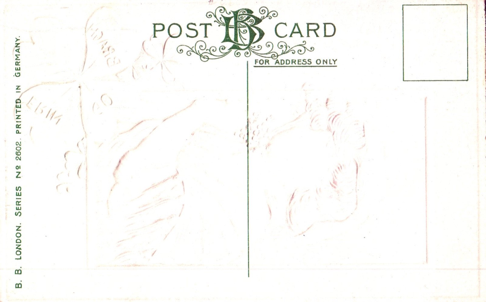 St Patrick's Day To Greet You Irish Girl Wearing Green St. Patricks Day Postcard