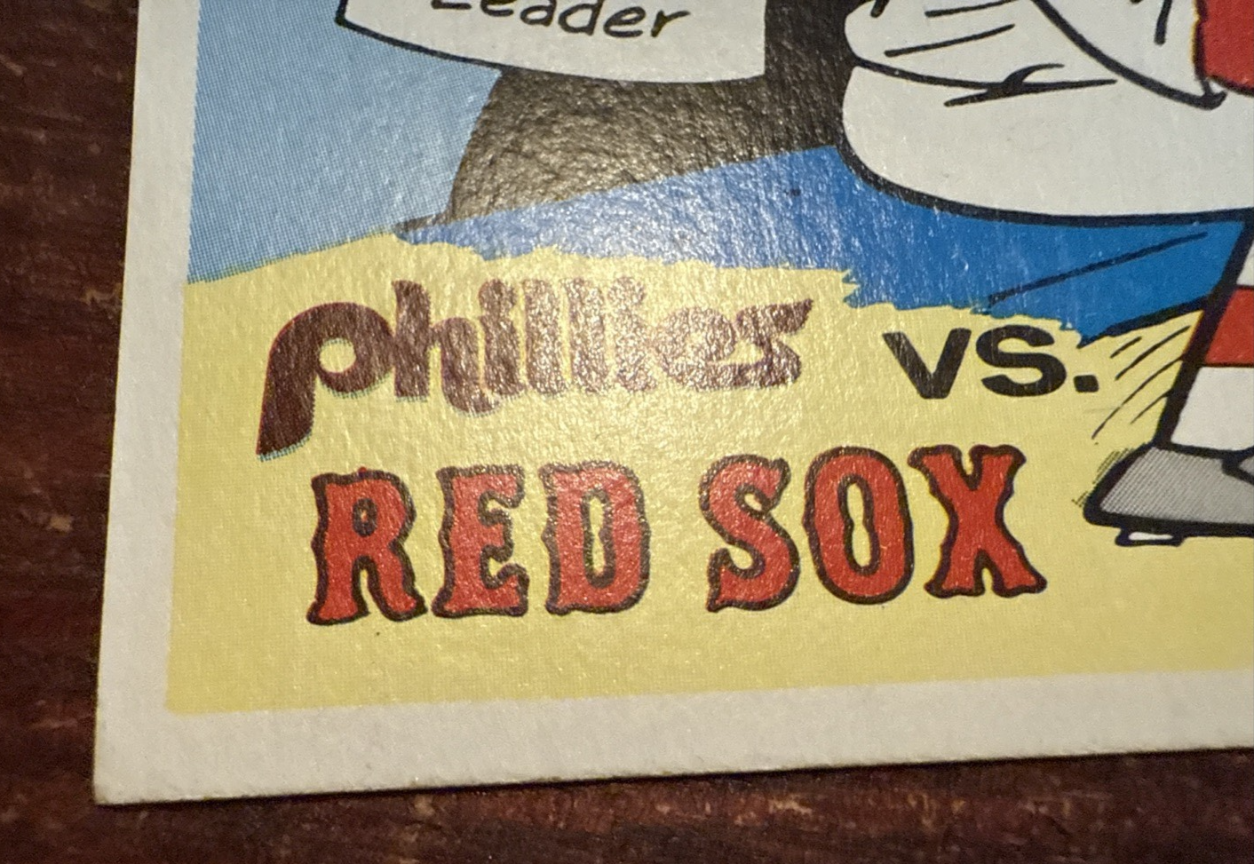 1970 Fleer World # 12 Phillies Vs Red Sox 1915 Ruth Rides Bench Baseball Card