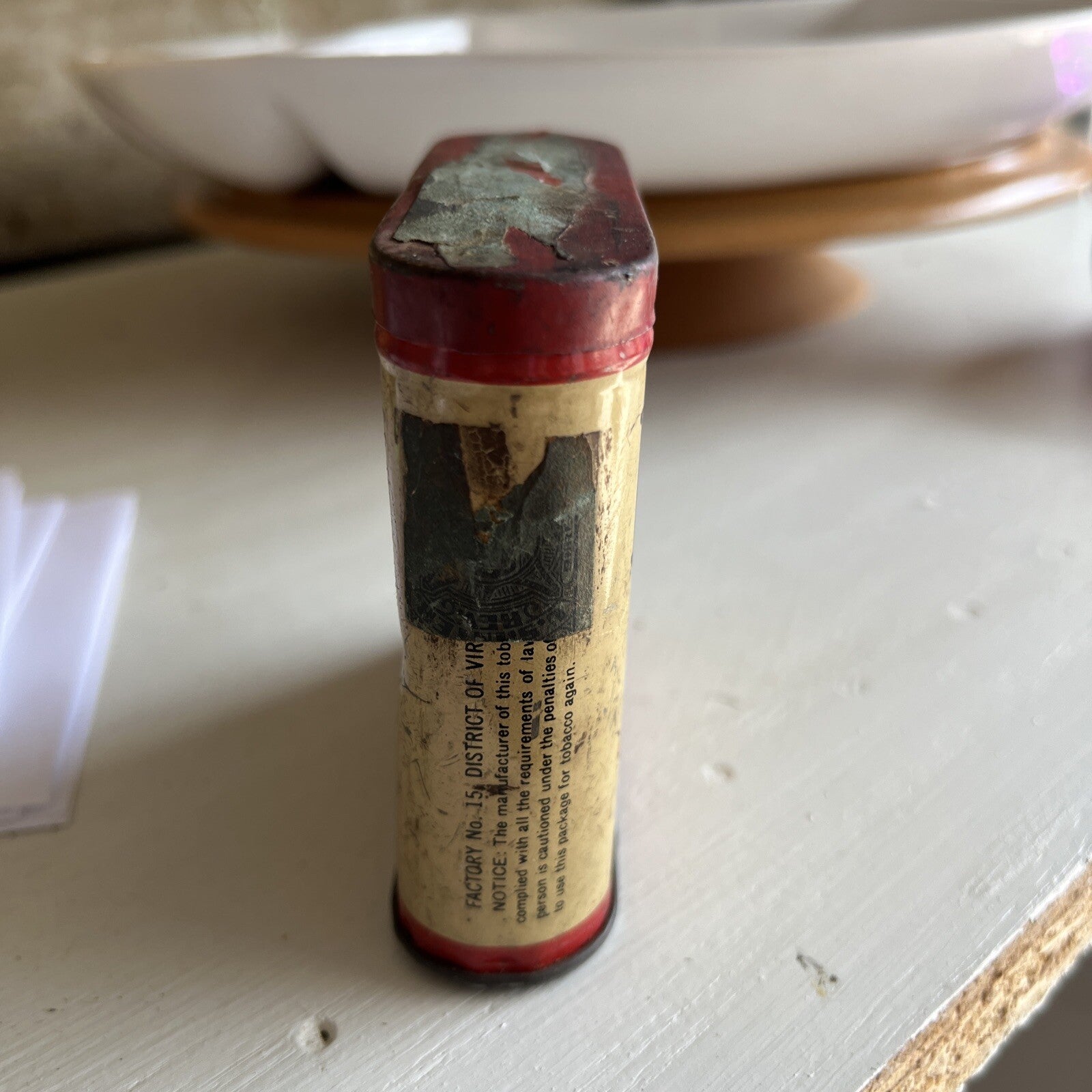 Antique Continental Tobacco Co. REVELATION Smoking Mixture Tobacco Tin