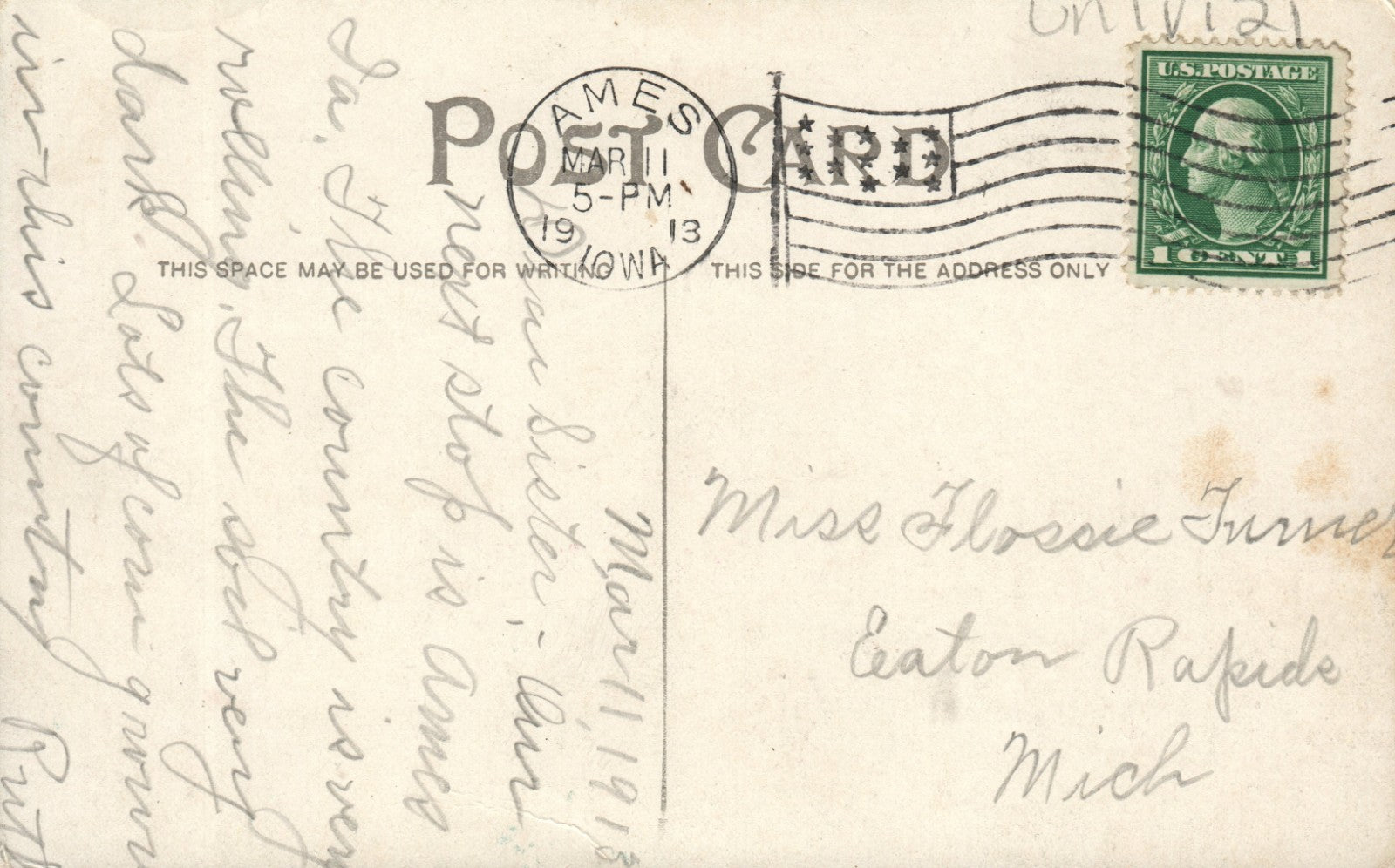 Iowa State College Central Building Ames IA #5342