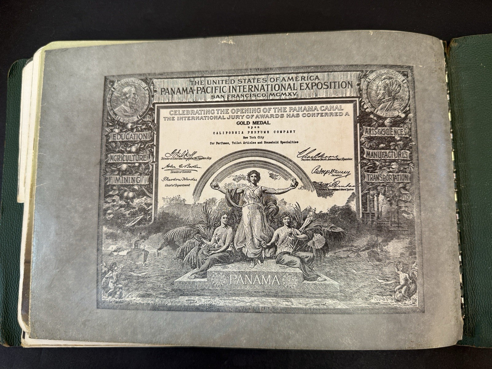 RARE Vintage Avon 1942 Spiral Bound Catalog Color Picture Products Price List