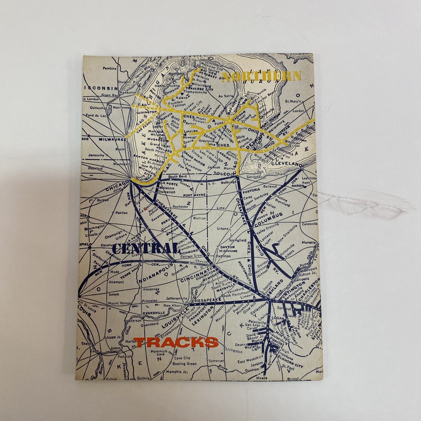 August 1956 TRACKS MAGAZINE CHESAPEAKE & OHIO RAILROAD RR TRAINS  