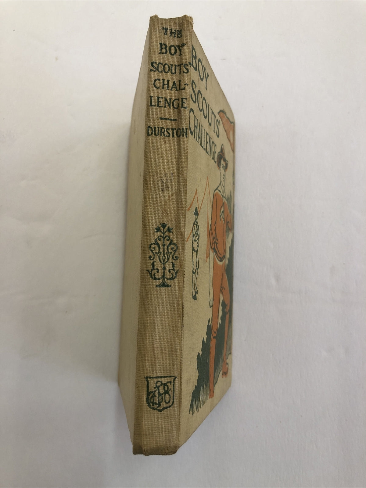 RARE Boy Scouts Challenge Colonel George Durston 1912 Boy Scout Series Volume 11