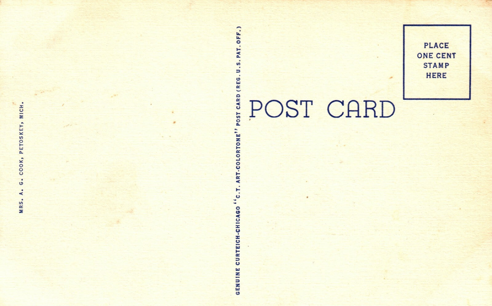  Petoskey Mich Michigan MI Municipal Tennis Court