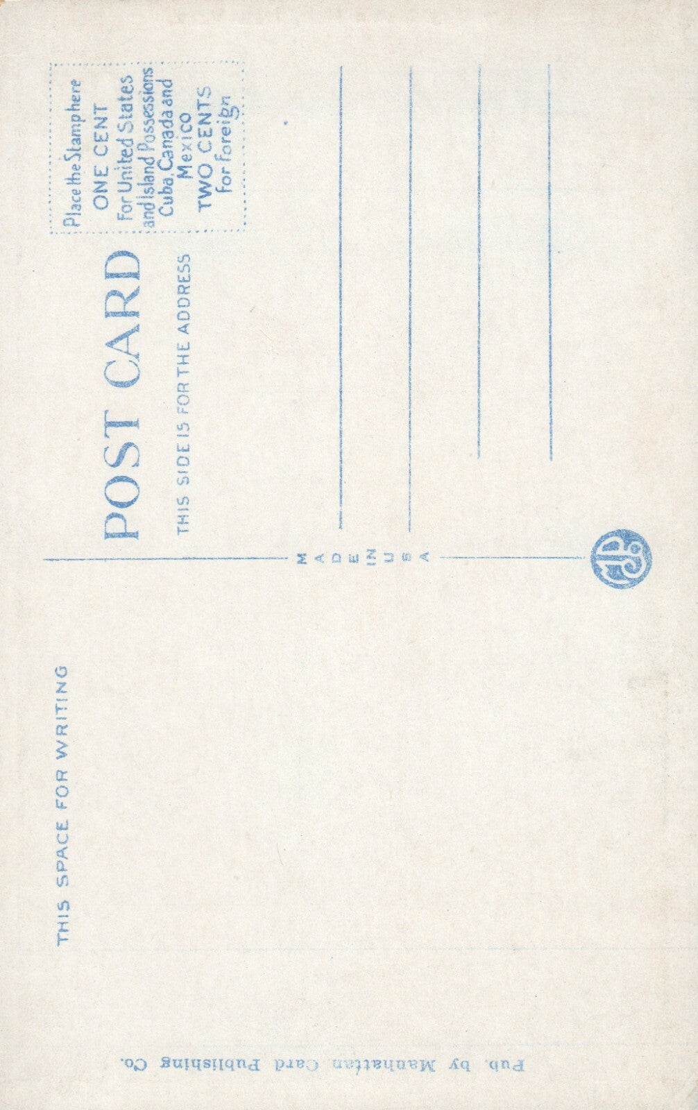 Radio City Music Hall New York NY Postcard