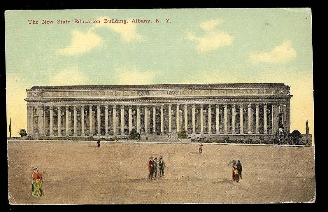 The New State Education Building Albany NY Postcard
