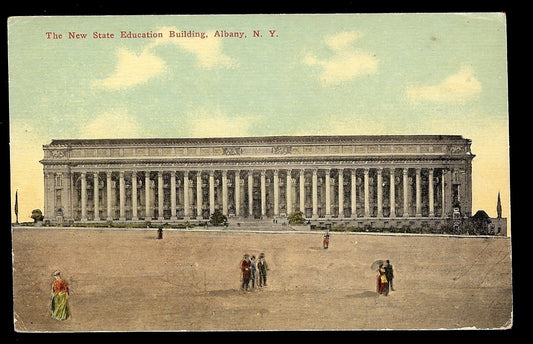The New State Education Building Albany NY Postcard