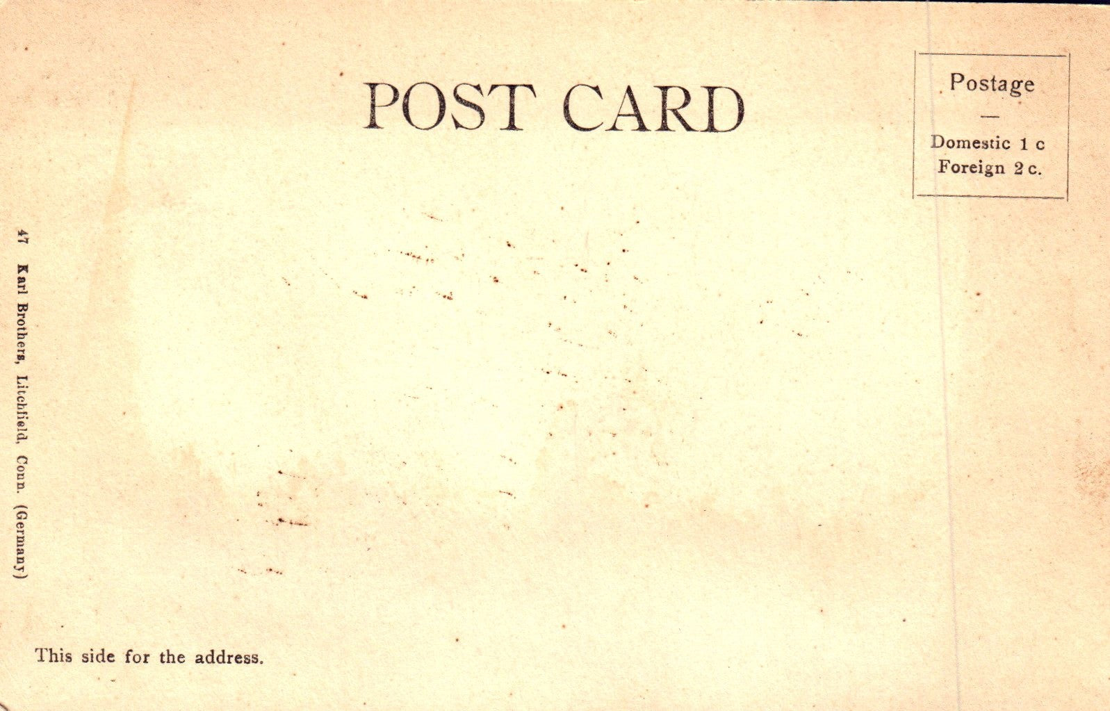 Birthplace of John Brown Torrington CT Connecticut Postcard