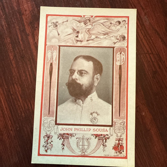 John Phillip Sousa J I Austen PEGASUS Arts Theater Writing c1910's *Scarce