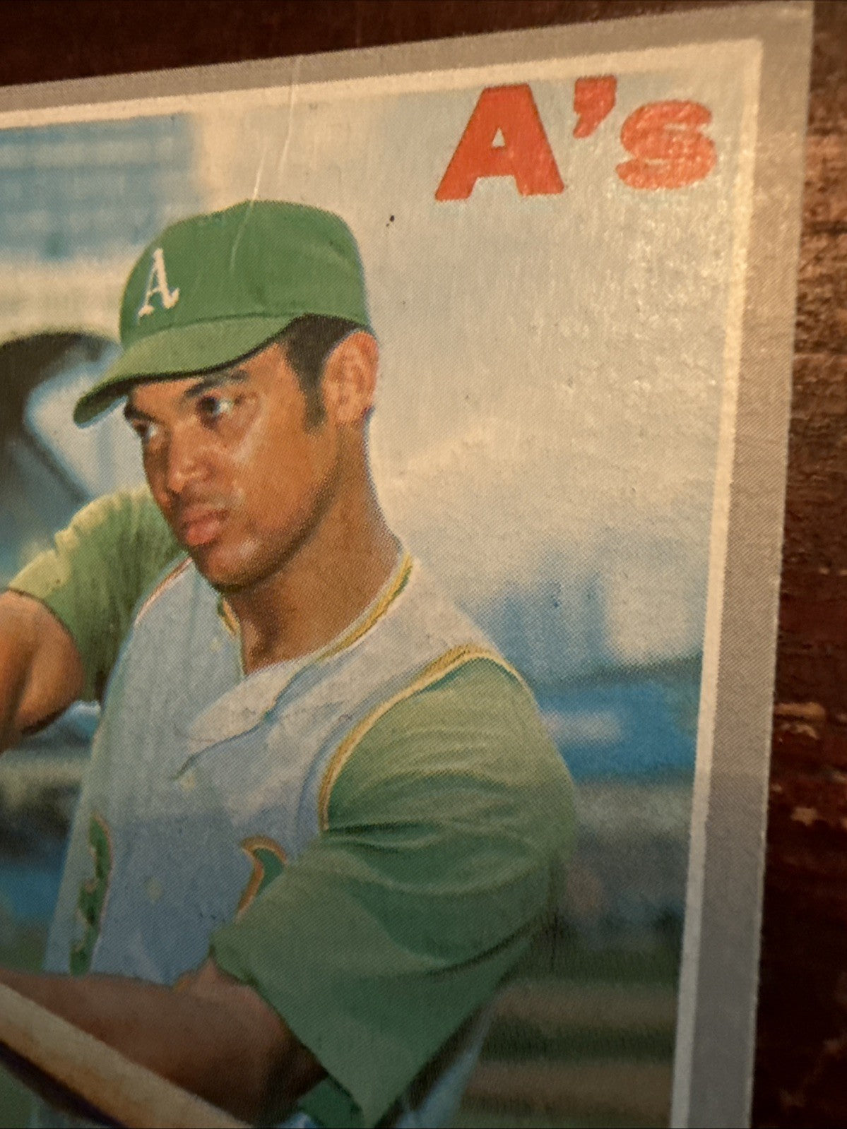 1970 Topps #140 Reggie M Jackson Bat Swing Baseball Card