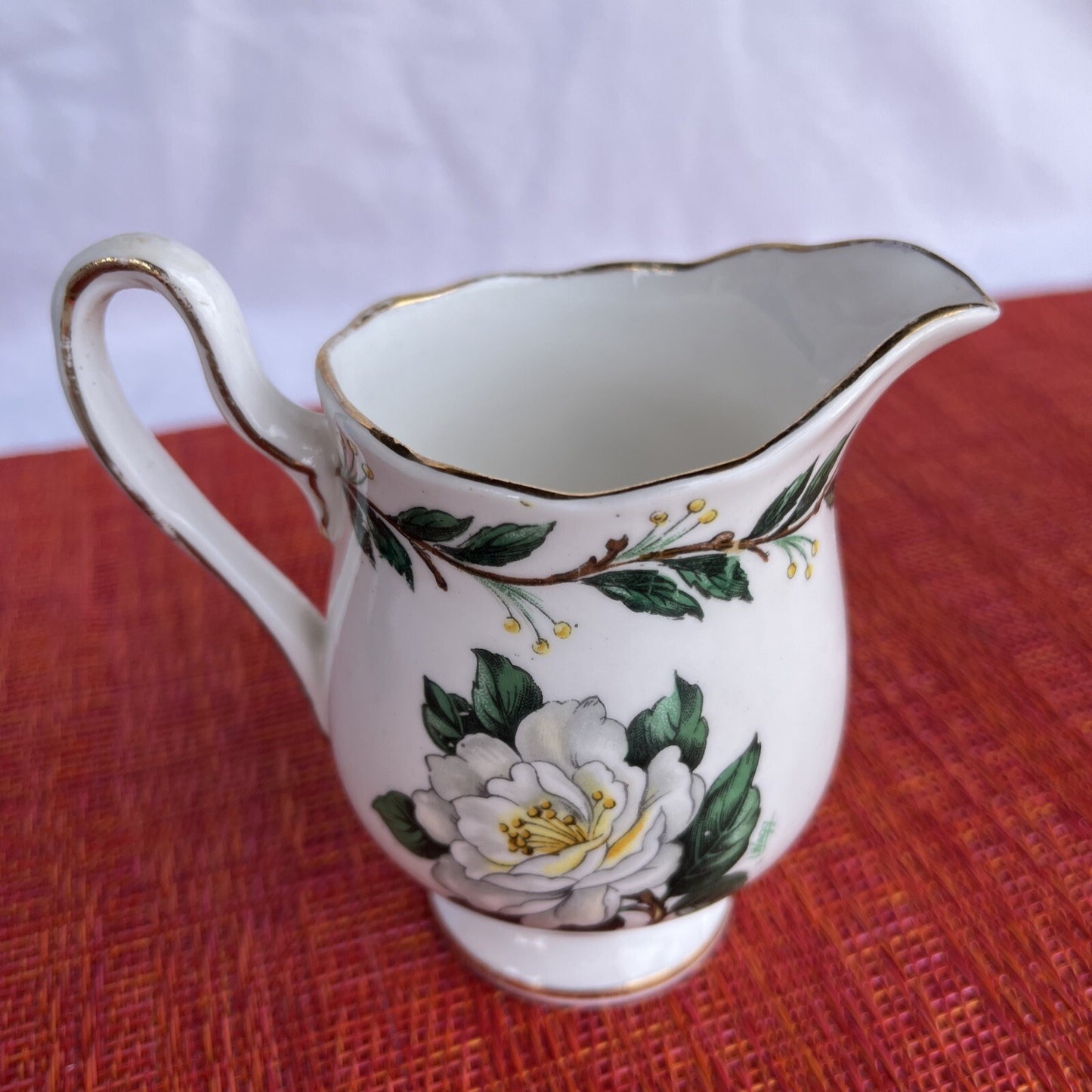 Royal Albert Lady Clare Bone China England Creamer Cream Pitcher 