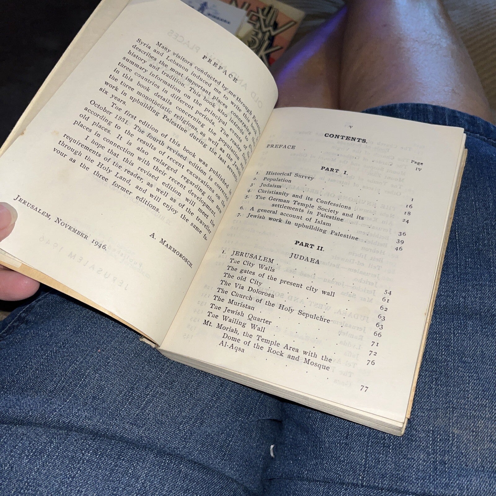 Old & New Place In Palestine, Syria & Lebanon 1946 By A. Marmorosch