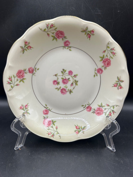 Theodore Haviland Delaware 7.5 inch Set of 7 Salad Bowl Pink Roses New York