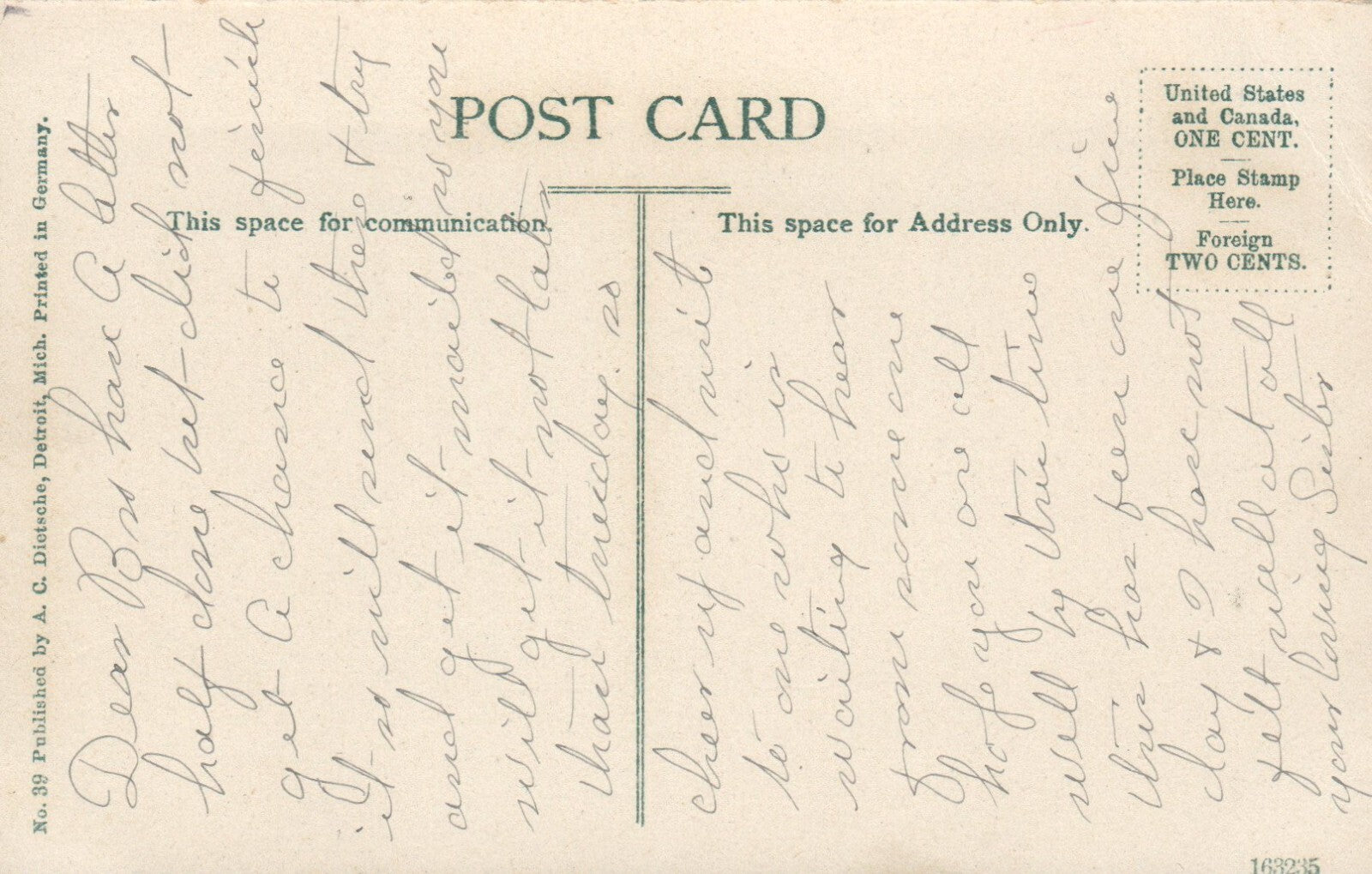 Hotel At the North End of Pine Lake Near Lansing Michigan MI Postcard