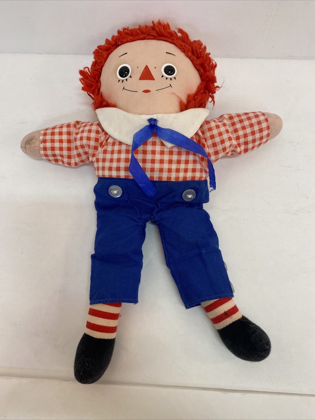 Vintage Raggedy Andy Knickerbocker 12 Inch Doll