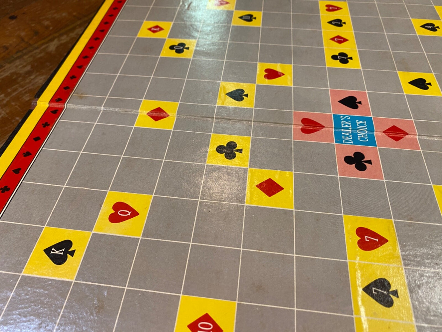 Vintage Dealers Choice Board Card Game 1954 Instructions Transogram