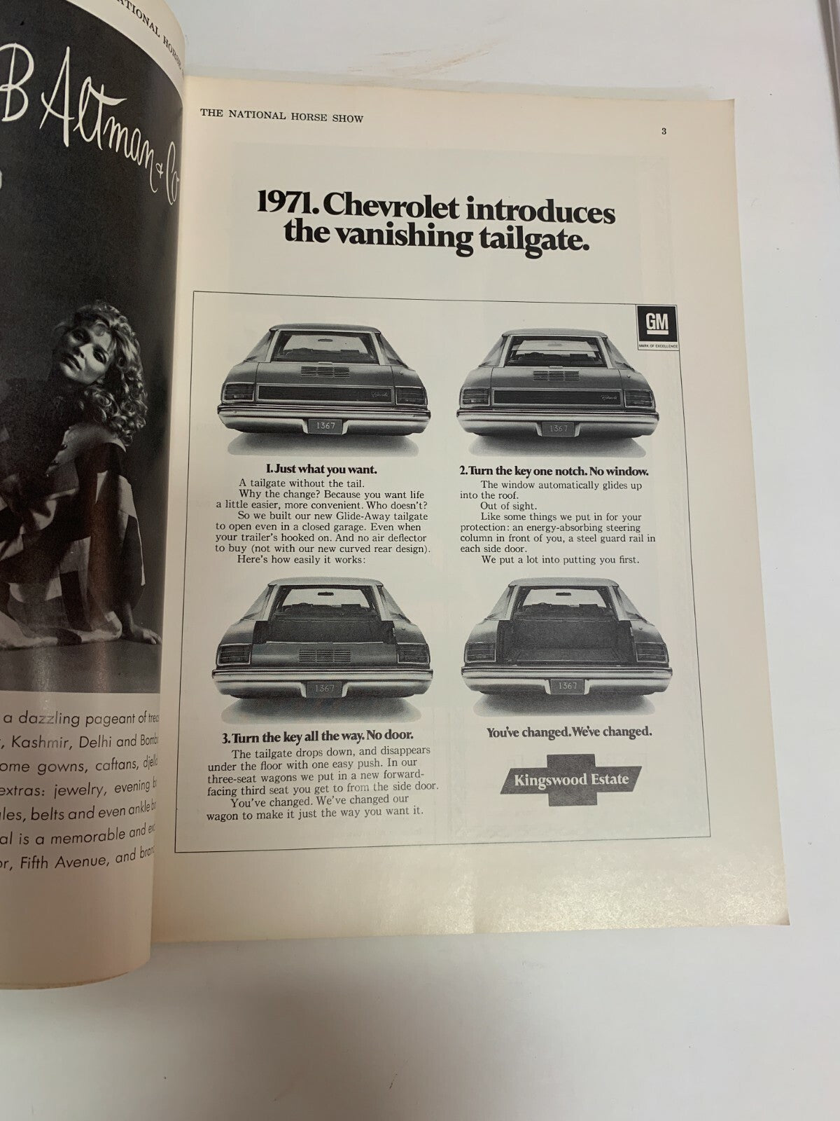 National Horse Show 1883-1970 Eight Seventh Year Official Magazine Bonaparte