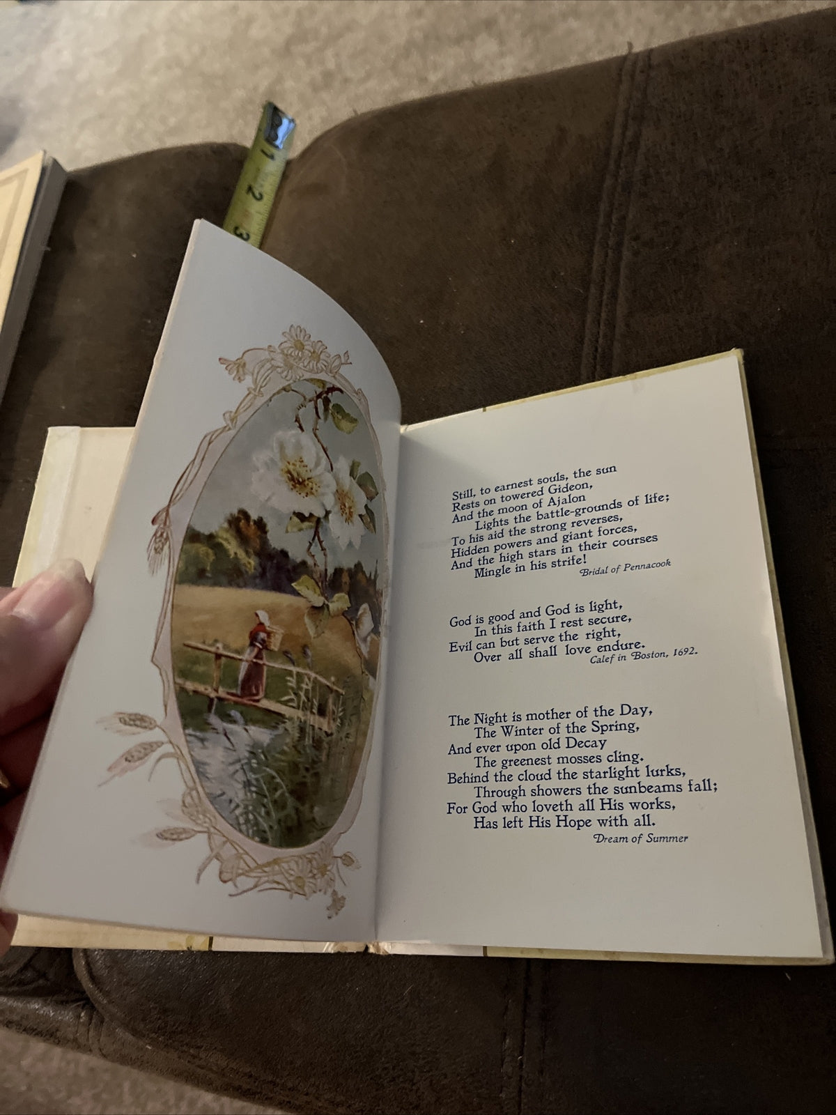 Vtg 1907 Book Greetings from Whittier Cupples & Leon Publishing Co. New York