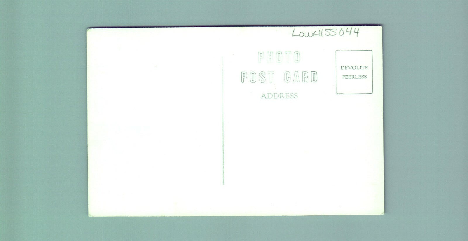 Real Photo Congregational Church Lowell MI Michigan Mich  Postcard