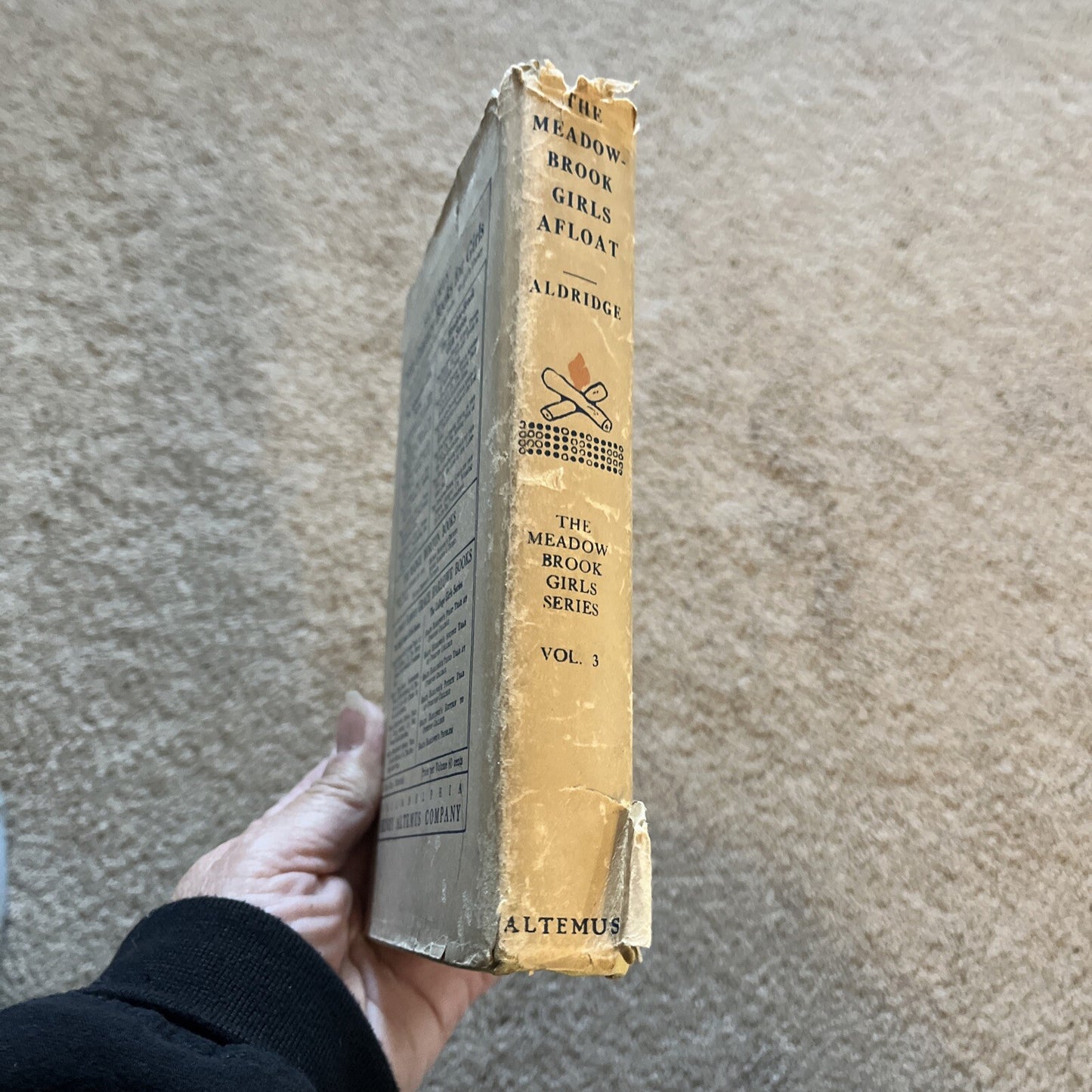 The Meadow-Brook Girls A Float by Janet Aldridge 1913 Edition HC Book