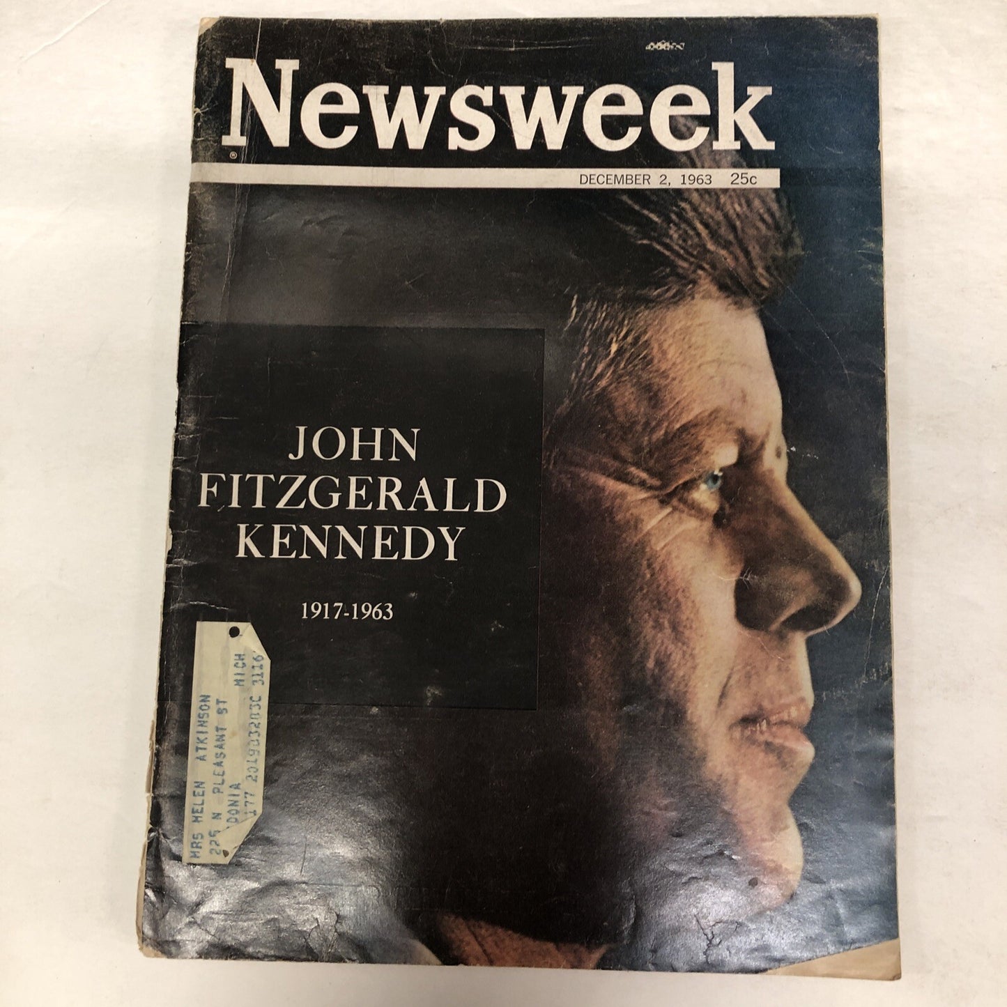 Lot of 4 Vintage Newsweek Magazines Kennedy President Assassinations JFK RFK