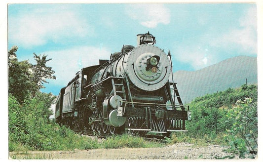 Southwest Virginia Railroad Train #4 VA RR Postcard